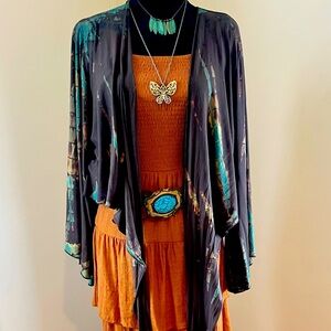 EcoVero Bell Sleeve Wrap Top